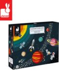 Puzzle edukacyjne Układ słoneczny 100 elementów 5+, Janod